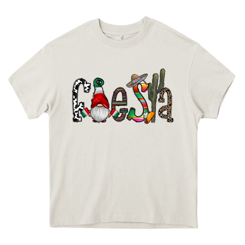Fiesta Heavy Core Tee by CowhideDigitalArt | Teevron