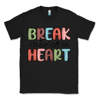 Black break my bed not my heart Classic Tee - MaliasSmallBusiness