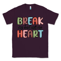 Plum break my bed not my heart Classic Tee - MaliasSmallBusiness