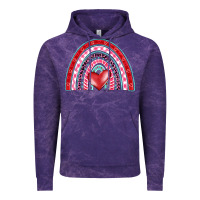 Cloud Purple valentine's day rainbow Vintage Hoodie - BarkalooDesign