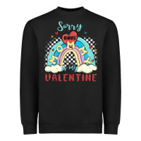 Black sorry boys mommy is valentine Heavyweight Sweatshirt - MaliasSmallBusiness