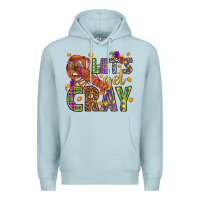 Blue Mist Let's get cray Premium Hoodie - HowdyJamesFarm
