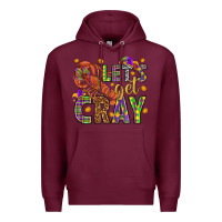 Burgundy Let's get cray Premium Hoodie - HowdyJamesFarm