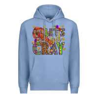 Colony Blue Let's get cray Premium Hoodie - HowdyJamesFarm