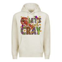 Oatmeal Heather Let's get cray Premium Hoodie - HowdyJamesFarm