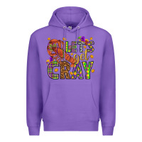 Purple Let's get cray Premium Hoodie - HowdyJamesFarm
