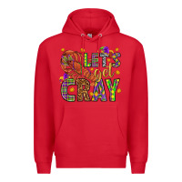 Red Let's get cray Premium Hoodie - HowdyJamesFarm