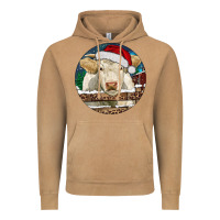 Vintage Camel Charolais Cow Christmas Vintage Hoodie - RanaPortraitStore