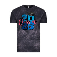 Cloud Black class of 2025 Vintage Tee - MaliasSmallBusiness