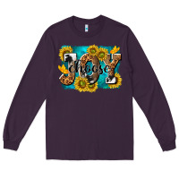 Plum choose joy Long Sleeve Tee - NancyCooperArtShop
