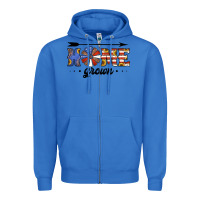 True Royal home grown american flag windmill Zipper Hoodie - Jasminsmagicworld