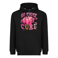 Black go fight cure pumpkin Heavyweight Hoodie - texasbilliewilder