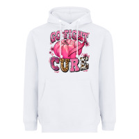 White go fight cure pumpkin Heavyweight Hoodie - texasbilliewilder