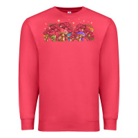 Cardinal magic mushroom Premium Sweatshirt - TumblerDesignByShophia