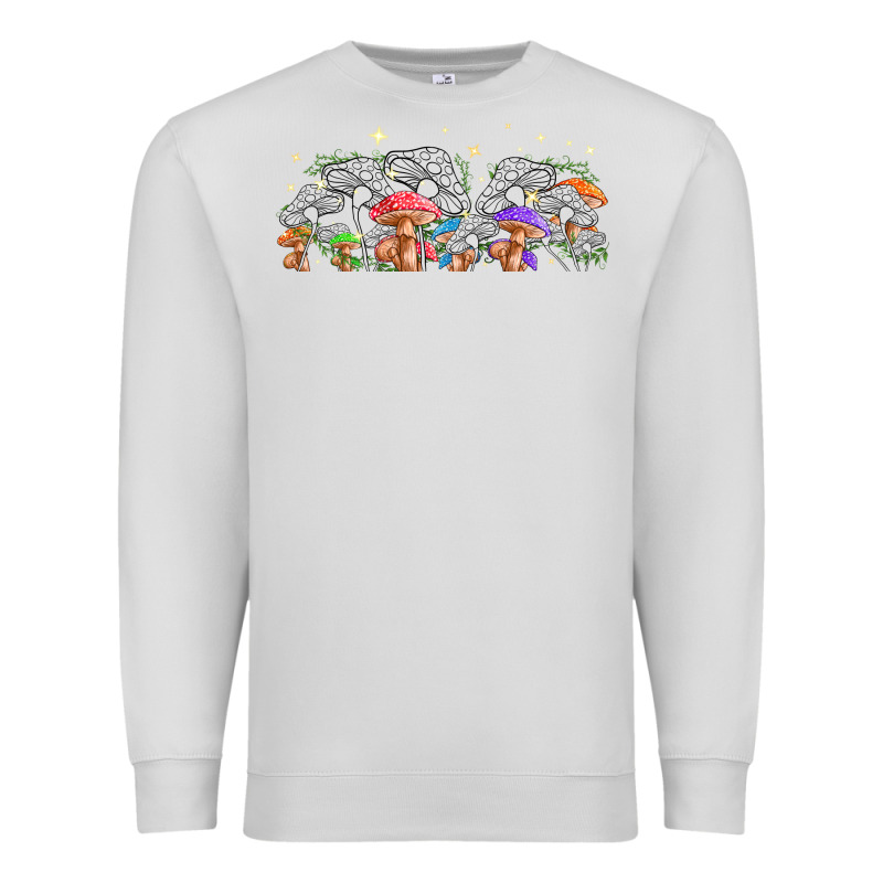 Magic Mushroom Premium Sweatshirt by TumblerDesignByShophia | Teevron