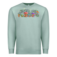 Seafoam magic mushroom Premium Sweatshirt - TumblerDesignByShophia