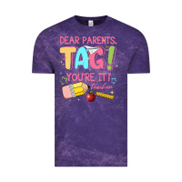 Dear Parents Tag Youre It Teacher Vintage Tee | Teevron