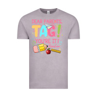 Vintage Zinc dear parents tag youre it teacher Vintage Tee - JahusDesignShop