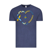 Vintage Denim world down syndrome day Vintage Tee - MaliasSmallBusiness