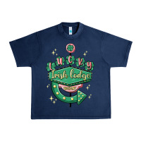 Navy irish lodge vacant Urban Heavy Tee - MaliasSmallBusiness