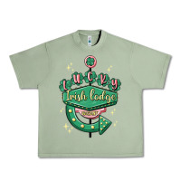 Oil Green irish lodge vacant Urban Heavy Tee - MaliasSmallBusiness