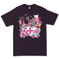 Plum nurse  and cancer Premium Tee - AdoDesignShop