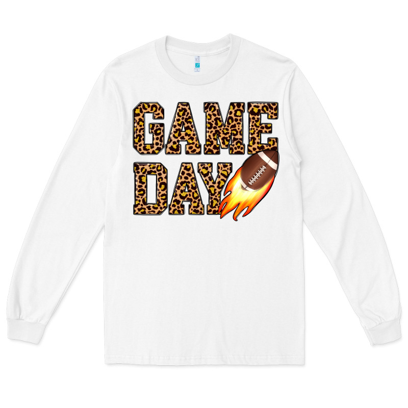 Game Day Football Long Sleeve Tee by JahusDesignShop | Teevron