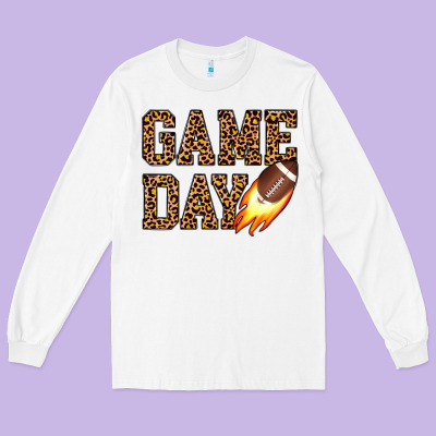 Game Day Football Long Sleeve Tee Designed By Jahusdesignshop