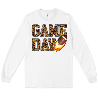 White game day football Long Sleeve Tee - JahusDesignShop