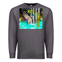 Charcoal Heather reel cool dad bass Premium Sweatshirt - TumblerDesignByShophia