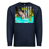 Navy reel cool dad bass Premium Sweatshirt - TumblerDesignByShophia