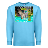 Ocean Blue reel cool dad bass Premium Sweatshirt - TumblerDesignByShophia