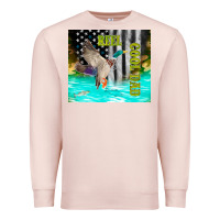 Pale Pink reel cool dad bass Premium Sweatshirt - TumblerDesignByShophia