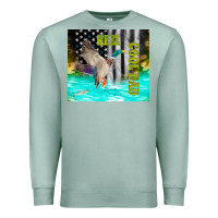 Seafoam reel cool dad bass Premium Sweatshirt - TumblerDesignByShophia