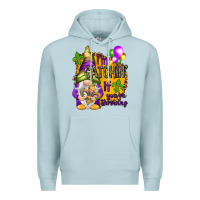 Blue Mist I'm catching if you're throwing Premium Hoodie - HowdyJamesFarm