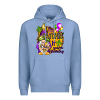 Colony Blue I'm catching if you're throwing Premium Hoodie - HowdyJamesFarm