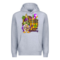 Heather Grey I'm catching if you're throwing Premium Hoodie - HowdyJamesFarm