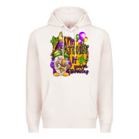 Pale Pink I'm catching if you're throwing Premium Hoodie - HowdyJamesFarm