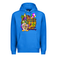 True Royal I'm catching if you're throwing Premium Hoodie - HowdyJamesFarm
