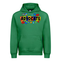 Emerald Advocate Autism Urban Hoodie - FaDigitalArtStudio