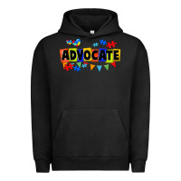 Pigment Black Advocate Autism Urban Hoodie - FaDigitalArtStudio