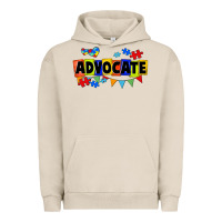 Pigment French Oak Advocate Autism Urban Hoodie - FaDigitalArtStudio