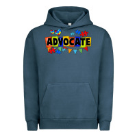 Pigment Midnight Navy Advocate Autism Urban Hoodie - FaDigitalArtStudio