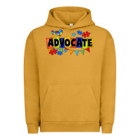 Pigment Peanut Butter Advocate Autism Urban Hoodie - FaDigitalArtStudio