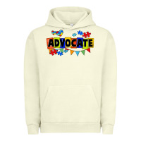 Pigment Pistachio Advocate Autism Urban Hoodie - FaDigitalArtStudio