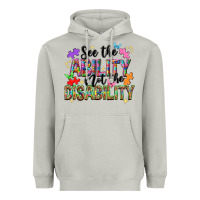 Moon Dust see the ability not the disability nca Heavyweight Hoodie - NancyCooperArtShop