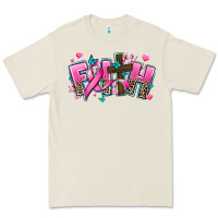 Bone cancer faith cross Premium Tee - AdoDesignShop