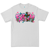 Dove Grey cancer faith cross Premium Tee - AdoDesignShop