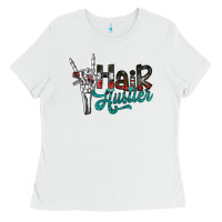 White hair hustler2 Ladies Tee - SublimationCraftShop