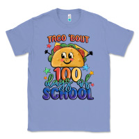 Colony Blue taco bout 100 days of school Classic Tee - MaliasSmallBusiness